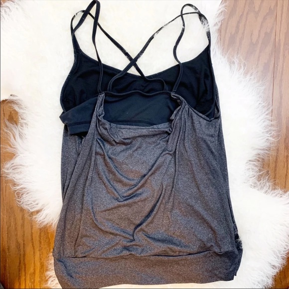 Lucy Tops - Lucy tank top with built in bra L